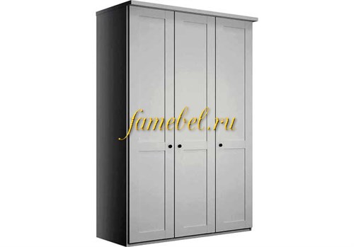 София 1 распашной шкаф 120х220х50 см, фасад мдф, трёх створчатый