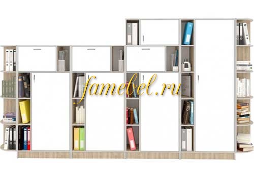Стеллаж Орион 6, размер Ш.В.Г. 3900х2050х350 мм.