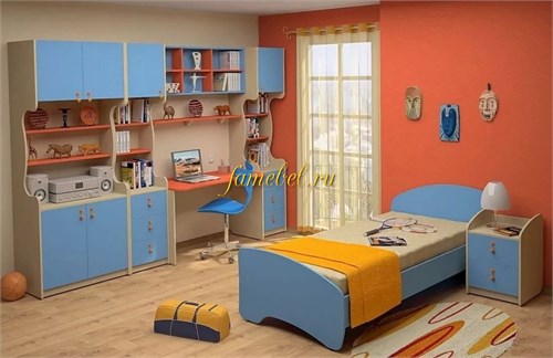 Детская стенка Белоснежка 10