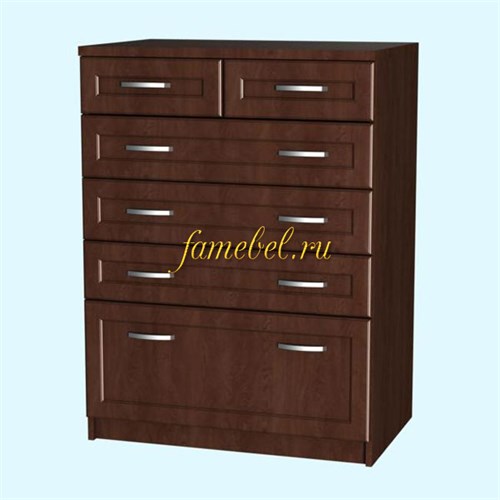 Высокий шесть ящиков, Комод К 5 Браво,