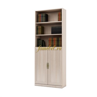 Шкаф книжный стеллаж Карлос 026, размер 80х203х28 см.