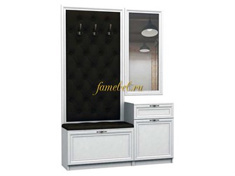 {{photo.Alt || photo.Description || 'Прихожая с каретной стяжкой Грация 2 размер 130х210х40 см.'}}
