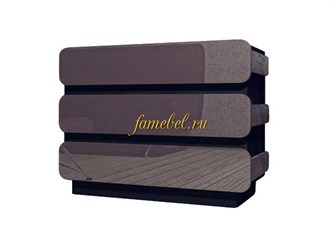 Комод Модерн 8 фасад мдф три ящика, направляющие push-to-open