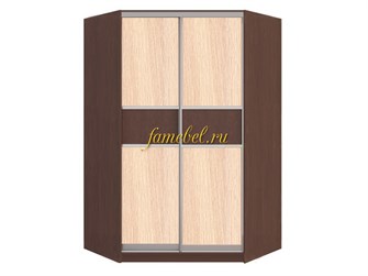 Шкаф угловой Оскар 14 распашной, размер 1000/1000х2200х450