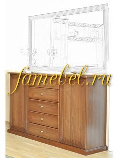 {{photo.Alt || photo.Description || 'Комод МДФ 4  с пятью ящиками, двумя дверьми'}}