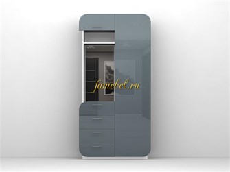 Прихожая Модерн 1 мдф, размер (ШВГ)1000х2200х400