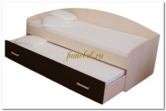 Кровать выкатная двухъярусная