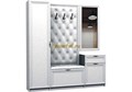 Грация 1 прихожая с каретной стяжкой 175х210х40 см.