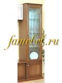 МДФ 4 шкаф витрина посудная однодверная