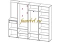 Прихожая Мебелинк 400-12 схема