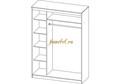 Шкаф купе Лагуна 2 схема