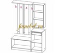 Прихожая Комби 3 схема