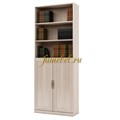 Шкаф книжный Карлос 026, размер 80х203х28 см