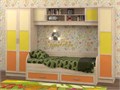 Детская стенка Белоснежка 3 полосы 7